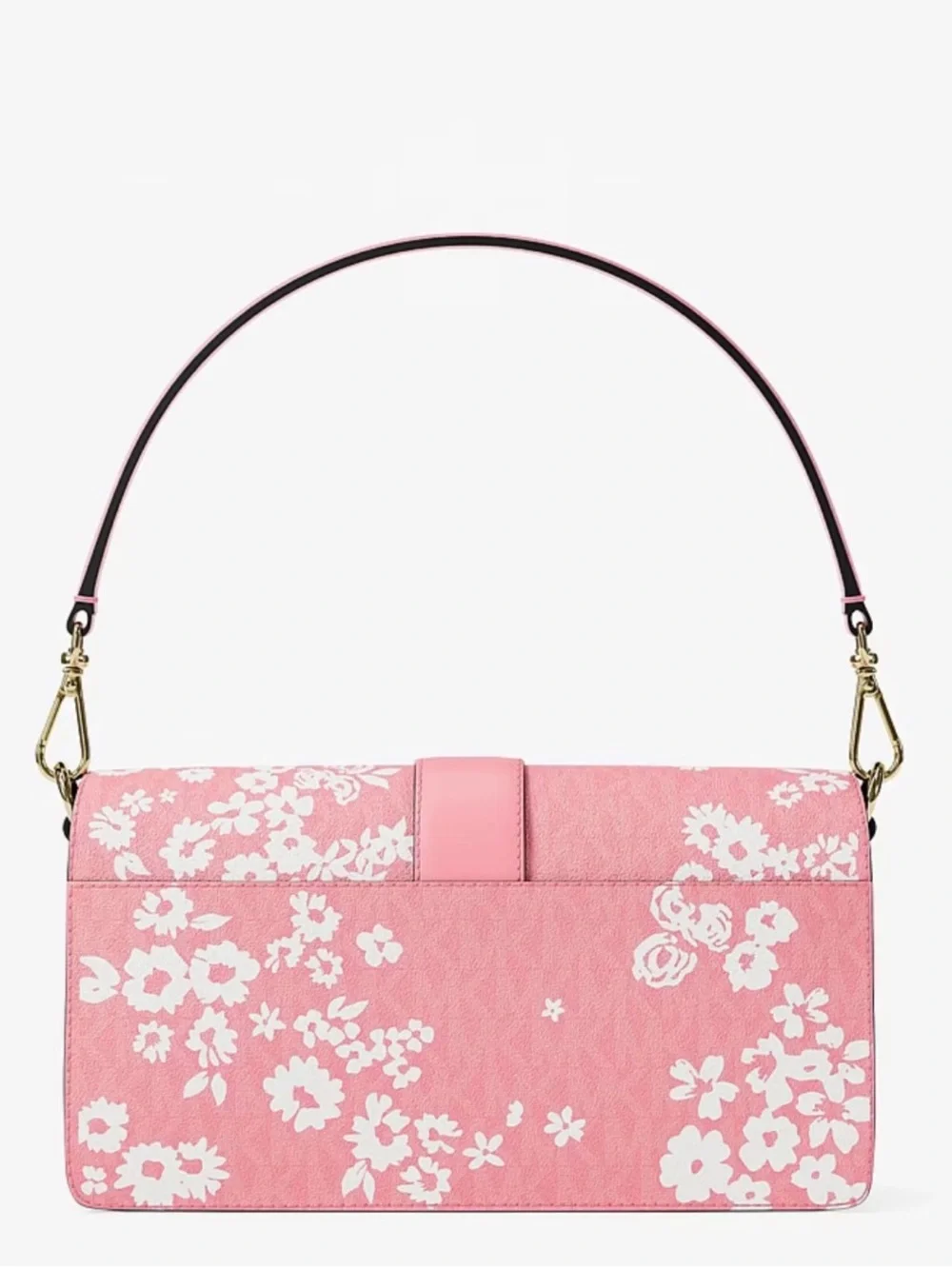 Michael Kors Greenwich Medium Printed Signature Logo Convertible Shoulder Bag